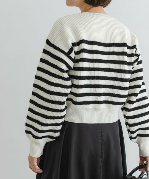 URBAN RESEARCH ROSSO / アーバンリサーチ ロッソ ニット・セーター | F by ROSSO　ウォッシャブル片畦ボタンニット | 詳細9