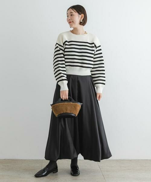 URBAN RESEARCH ROSSO / アーバンリサーチ ロッソ ニット・セーター | F by ROSSO　ウォッシャブル片畦ボタンニット | 詳細10