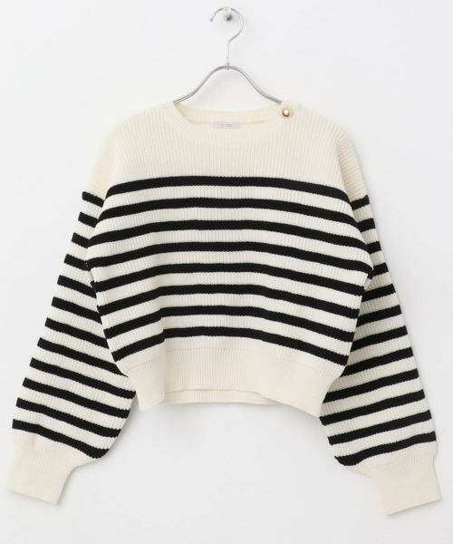 URBAN RESEARCH ROSSO / アーバンリサーチ ロッソ ニット・セーター | F by ROSSO　ウォッシャブル片畦ボタンニット | 詳細15