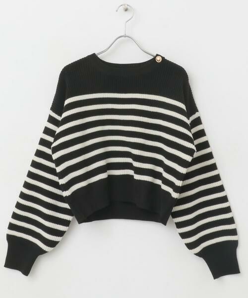 URBAN RESEARCH ROSSO / アーバンリサーチ ロッソ ニット・セーター | F by ROSSO　ウォッシャブル片畦ボタンニット | 詳細16