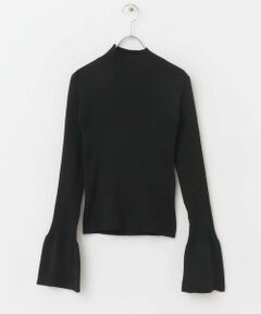 URBAN RESEARCH ROSSO / アーバンリサーチ ロッソ ニット・セーター | F by ROSSO　ウォッシャブル袖フリルコンパクトニット