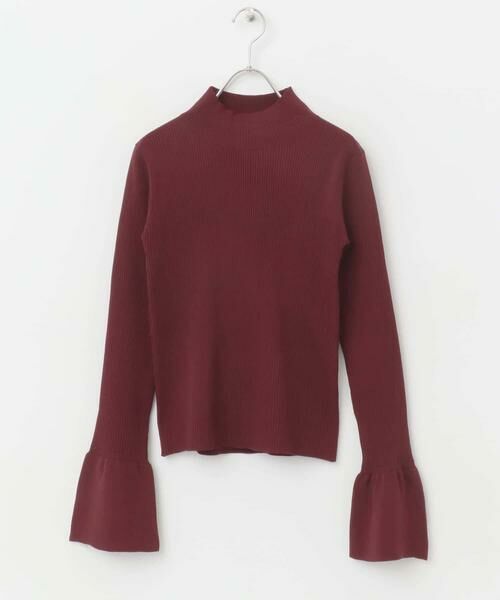 URBAN RESEARCH ROSSO / アーバンリサーチ ロッソ ニット・セーター | F by ROSSO　ウォッシャブル袖フリルコンパクトニット | 詳細4