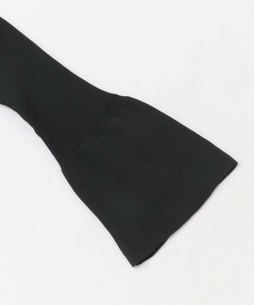 URBAN RESEARCH ROSSO / アーバンリサーチ ロッソ ニット・セーター | F by ROSSO　ウォッシャブル袖フリルコンパクトニット | 詳細12