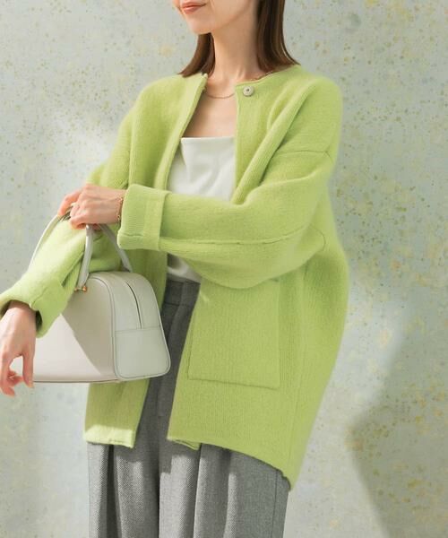 URBAN RESEARCH ROSSO / アーバンリサーチ ロッソ カーディガン・ボレロ | エアリーニットジャケット | 詳細4