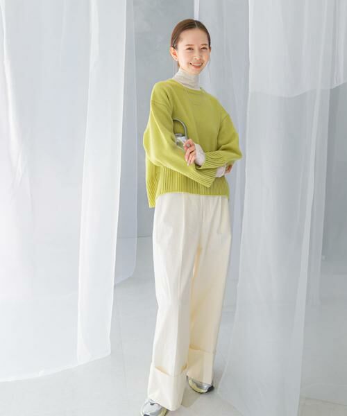 URBAN RESEARCH ROSSO / アーバンリサーチ ロッソ ニット・セーター | エクストラファインシームデザインニット | 詳細3