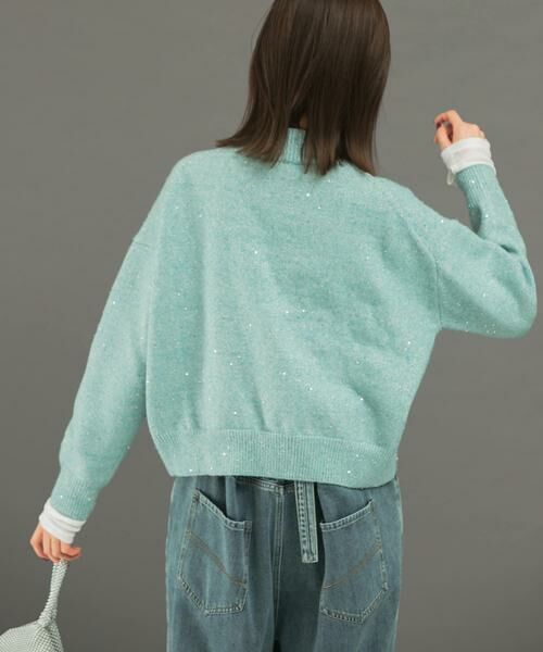 URBAN RESEARCH ROSSO / アーバンリサーチ ロッソ ニット・セーター | スパンコールショートニット | 詳細2