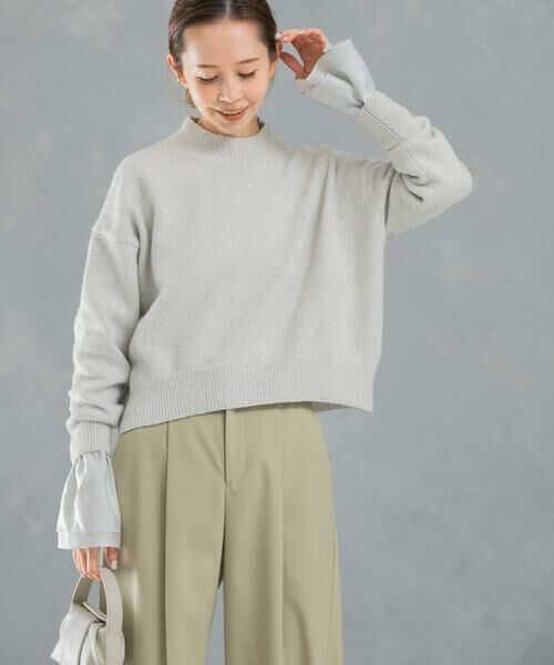 URBAN RESEARCH ROSSO / アーバンリサーチ ロッソ ニット・セーター | スパンコールショートニット | 詳細16