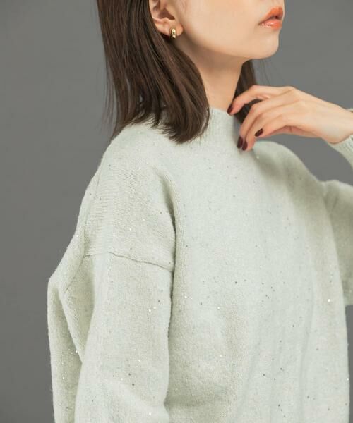 URBAN RESEARCH ROSSO / アーバンリサーチ ロッソ ニット・セーター | スパンコールショートニット | 詳細27