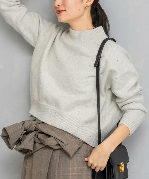 URBAN RESEARCH ROSSO / アーバンリサーチ ロッソ ニット・セーター | スパンコールショートニット | 詳細19