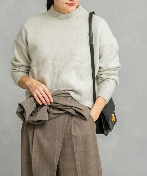 URBAN RESEARCH ROSSO / アーバンリサーチ ロッソ ニット・セーター | スパンコールショートニット | 詳細20