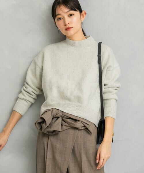 URBAN RESEARCH ROSSO / アーバンリサーチ ロッソ ニット・セーター | スパンコールショートニット | 詳細22