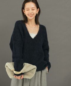 URBAN RESEARCH ROSSO / アーバンリサーチ ロッソ ニット・セーター | アルパカ混Vネックヘアリーニット