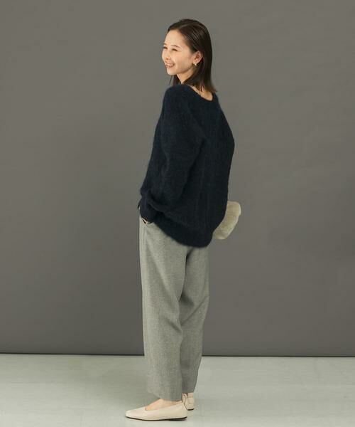 URBAN RESEARCH ROSSO / アーバンリサーチ ロッソ ニット・セーター | アルパカ混Vネックヘアリーニット | 詳細5