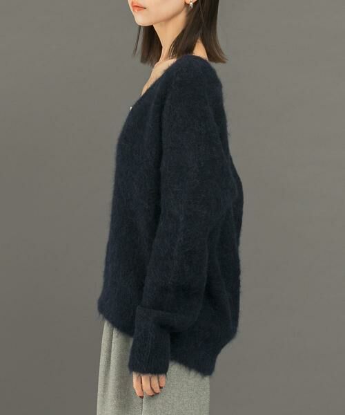 URBAN RESEARCH ROSSO / アーバンリサーチ ロッソ ニット・セーター | アルパカ混Vネックヘアリーニット | 詳細8