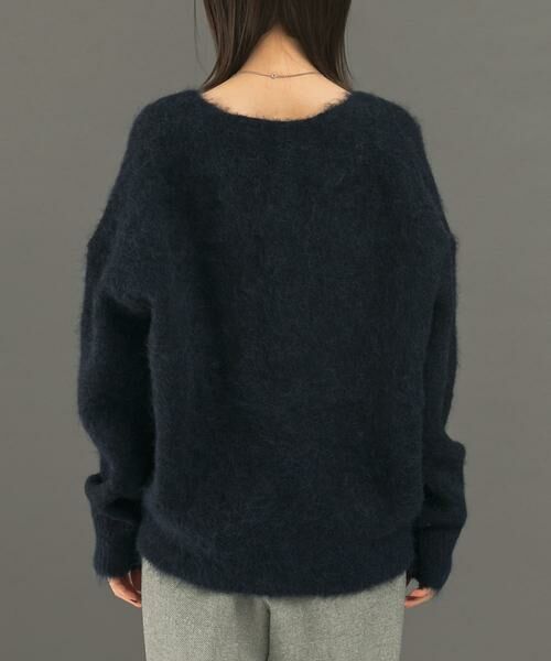 URBAN RESEARCH ROSSO / アーバンリサーチ ロッソ ニット・セーター | アルパカ混Vネックヘアリーニット | 詳細9
