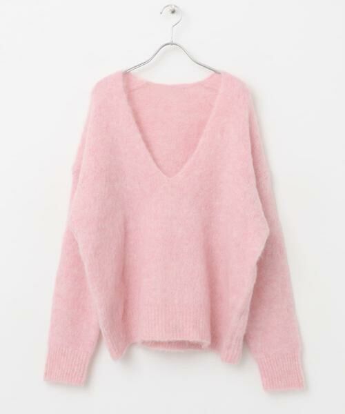 URBAN RESEARCH ROSSO / アーバンリサーチ ロッソ ニット・セーター | アルパカ混Vネックヘアリーニット | 詳細26