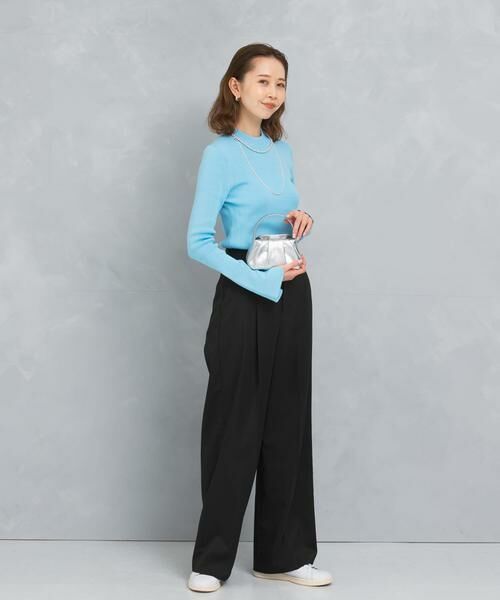 URBAN RESEARCH ROSSO / アーバンリサーチ ロッソ ニット・セーター | シルク混ハイネックリブニット | 詳細2