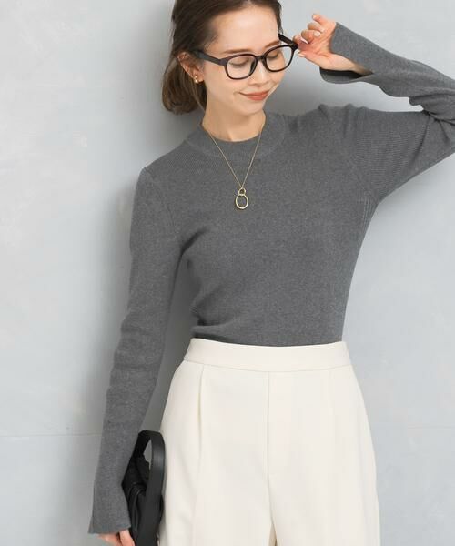 URBAN RESEARCH ROSSO / アーバンリサーチ ロッソ ニット・セーター | シルク混ハイネックリブニット | 詳細14