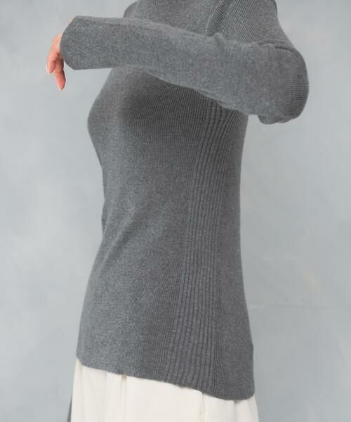 URBAN RESEARCH ROSSO / アーバンリサーチ ロッソ ニット・セーター | シルク混ハイネックリブニット | 詳細23