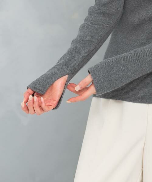 URBAN RESEARCH ROSSO / アーバンリサーチ ロッソ ニット・セーター | シルク混ハイネックリブニット | 詳細24