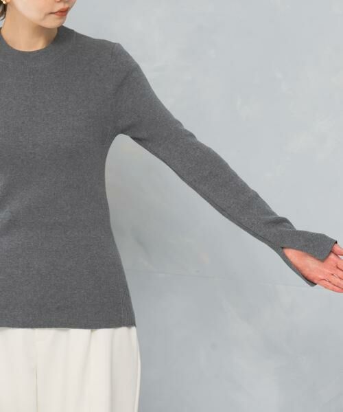 URBAN RESEARCH ROSSO / アーバンリサーチ ロッソ ニット・セーター | シルク混ハイネックリブニット | 詳細21