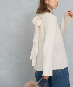 URBAN RESEARCH ROSSO / アーバンリサーチ ロッソ ニット・セーター | バックリボンニット