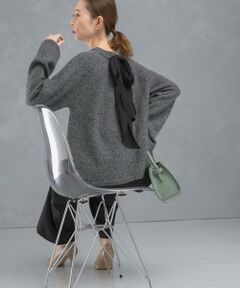 URBAN RESEARCH ROSSO / アーバンリサーチ ロッソ ニット・セーター | バックリボンニット