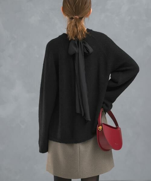 URBAN RESEARCH ROSSO / アーバンリサーチ ロッソ ニット・セーター | バックリボンニット | 詳細12