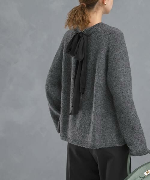 URBAN RESEARCH ROSSO / アーバンリサーチ ロッソ ニット・セーター | バックリボンニット | 詳細16