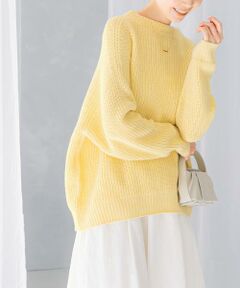 URBAN RESEARCH ROSSO / アーバンリサーチ ロッソ ニット・セーター | ボートネックバックスリット畦ニット