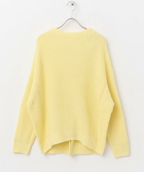 URBAN RESEARCH ROSSO / アーバンリサーチ ロッソ ニット・セーター | ボートネックバックスリット畦ニット | 詳細10