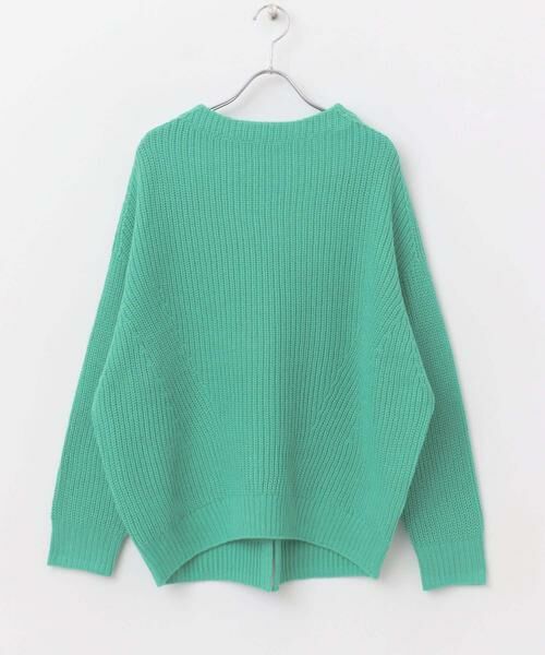 URBAN RESEARCH ROSSO / アーバンリサーチ ロッソ ニット・セーター | ボートネックバックスリット畦ニット | 詳細19