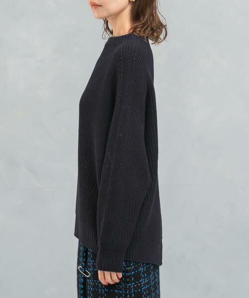 URBAN RESEARCH ROSSO / アーバンリサーチ ロッソ ニット・セーター | ボートネックバックスリット畦ニット | 詳細30