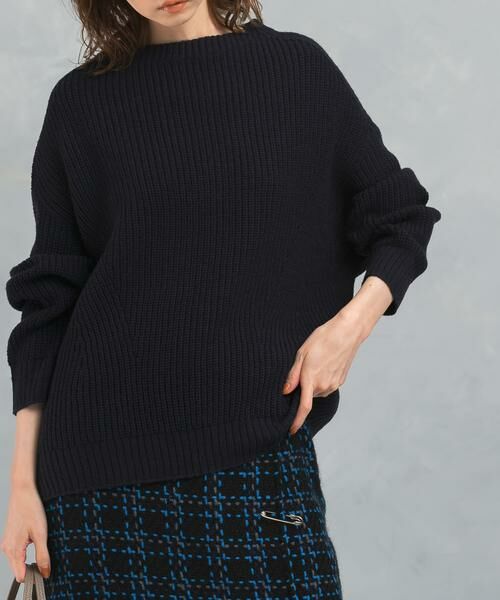 URBAN RESEARCH ROSSO / アーバンリサーチ ロッソ ニット・セーター | ボートネックバックスリット畦ニット | 詳細22