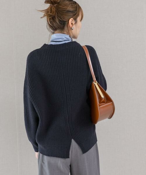 URBAN RESEARCH ROSSO / アーバンリサーチ ロッソ ニット・セーター | ボートネックバックスリット畦ニット | 詳細27