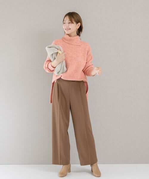 URBAN RESEARCH ROSSO / アーバンリサーチ ロッソ ニット・セーター | スリットタートルネックニット | 詳細10