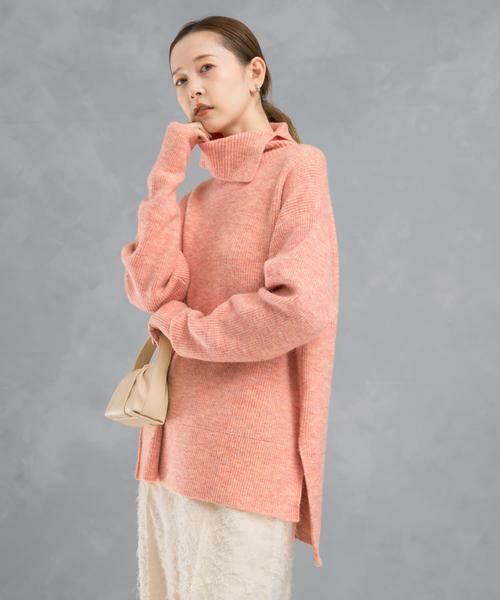 URBAN RESEARCH ROSSO / アーバンリサーチ ロッソ ニット・セーター | スリットタートルネックニット | 詳細11