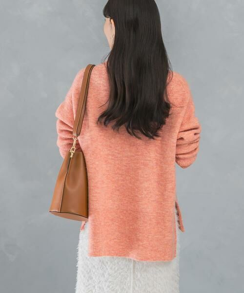 URBAN RESEARCH ROSSO / アーバンリサーチ ロッソ ニット・セーター | スリットタートルネックニット | 詳細2