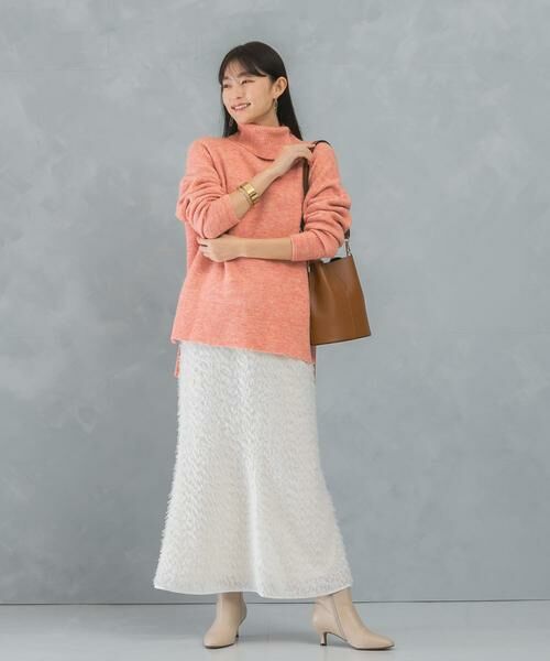 URBAN RESEARCH ROSSO / アーバンリサーチ ロッソ ニット・セーター | スリットタートルネックニット | 詳細4