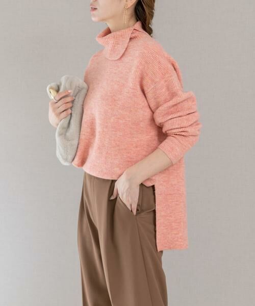 URBAN RESEARCH ROSSO / アーバンリサーチ ロッソ ニット・セーター | スリットタートルネックニット | 詳細6