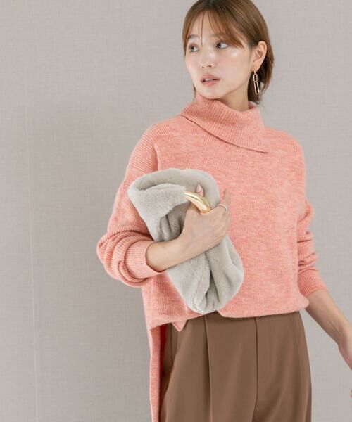 URBAN RESEARCH ROSSO / アーバンリサーチ ロッソ ニット・セーター | スリットタートルネックニット | 詳細7
