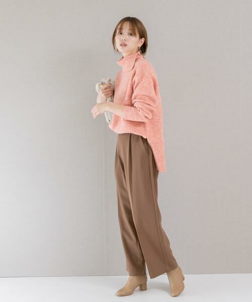 URBAN RESEARCH ROSSO / アーバンリサーチ ロッソ ニット・セーター | スリットタートルネックニット | 詳細9