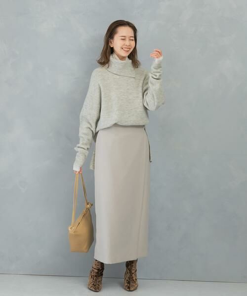 URBAN RESEARCH ROSSO / アーバンリサーチ ロッソ ニット・セーター | スリットタートルネックニット | 詳細17