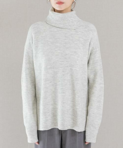 URBAN RESEARCH ROSSO / アーバンリサーチ ロッソ ニット・セーター | スリットタートルネックニット | 詳細28