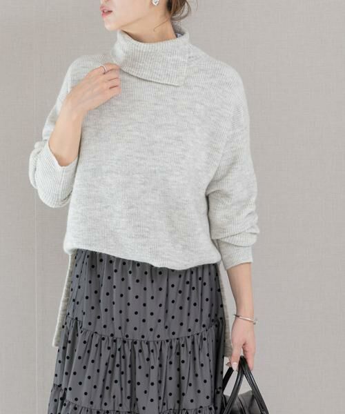 URBAN RESEARCH ROSSO / アーバンリサーチ ロッソ ニット・セーター | スリットタートルネックニット | 詳細24