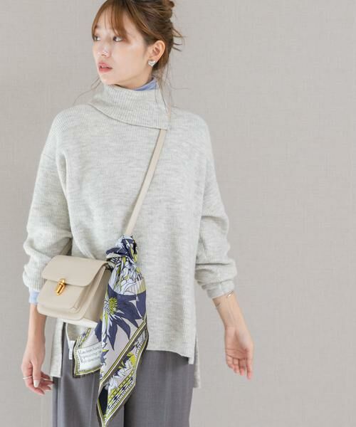 URBAN RESEARCH ROSSO / アーバンリサーチ ロッソ ニット・セーター | スリットタートルネックニット | 詳細25