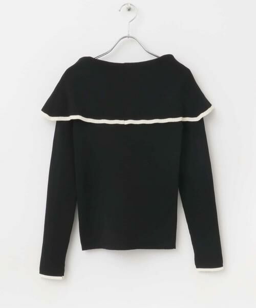 URBAN RESEARCH ROSSO / アーバンリサーチ ロッソ ニット・セーター | 2wayネックバイカラーケープニット | 詳細23