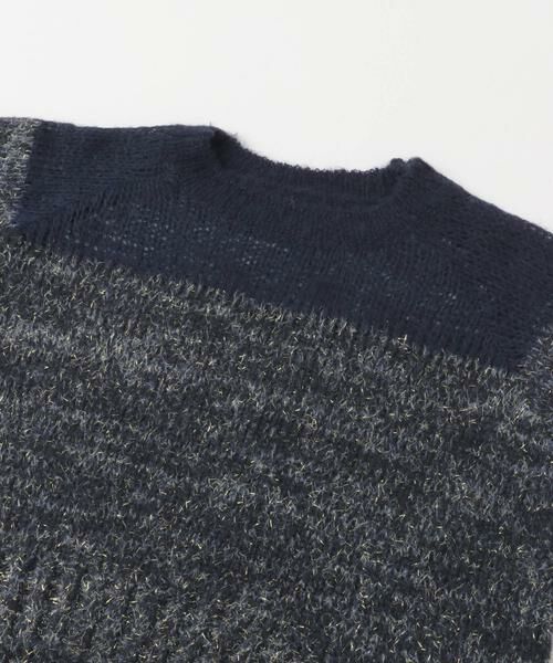 URBAN RESEARCH ROSSO / アーバンリサーチ ロッソ ニット・セーター | 『WEB限定』ドッキングラメニット | 詳細14