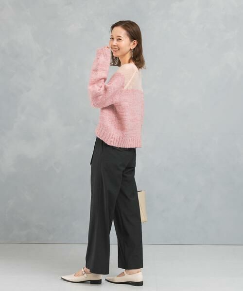 URBAN RESEARCH ROSSO / アーバンリサーチ ロッソ ニット・セーター | 『WEB限定』ドッキングラメニット | 詳細20