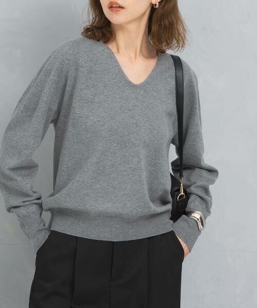 URBAN RESEARCH ROSSO / アーバンリサーチ ロッソ ニット・セーター | アンチピリングVネックシームレスニット | 詳細14